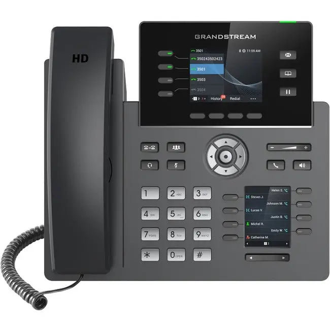 Grandstream Networks GRP2614 4-Line Carrier-Grade IP Phone with Wi-Fi and Bluetooth