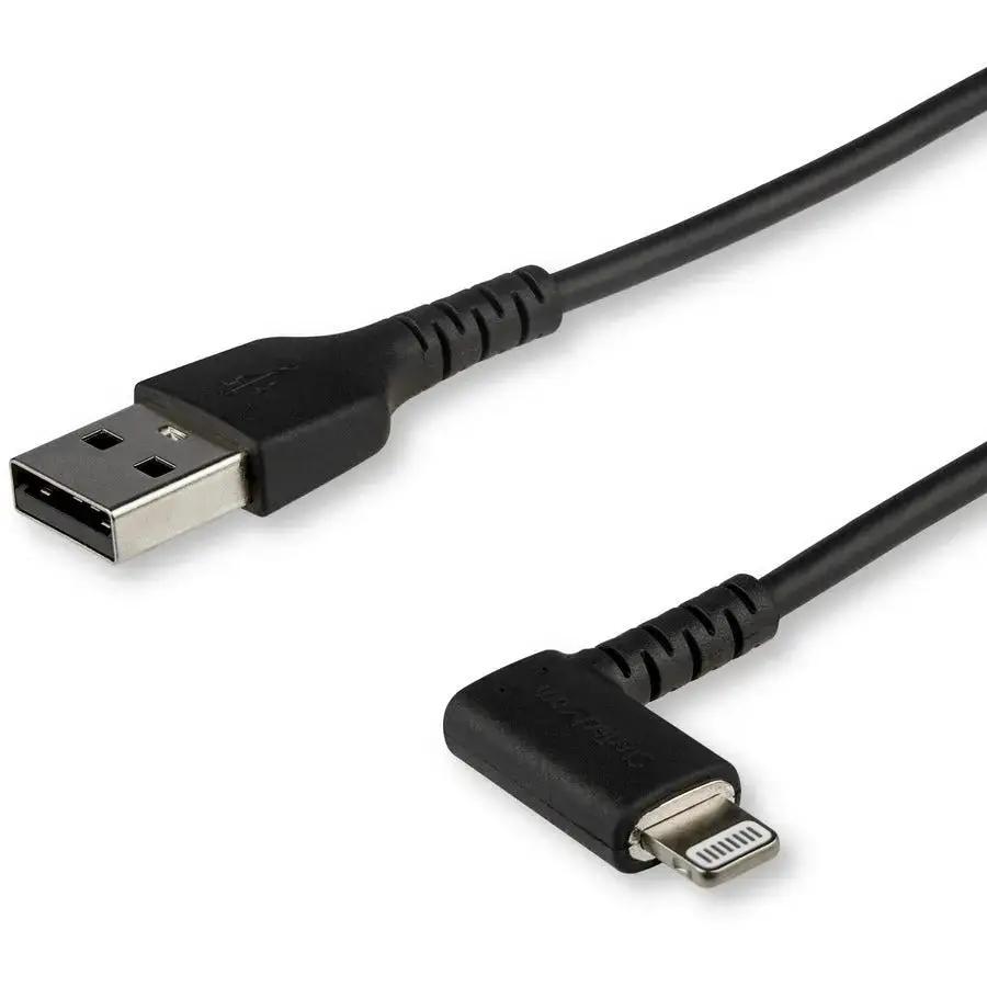 StarTech.com 2m USB A to Lightning Data Transfer Cable with Angled Connector and Aramid Fiber Reinforcement by StarTech.com
