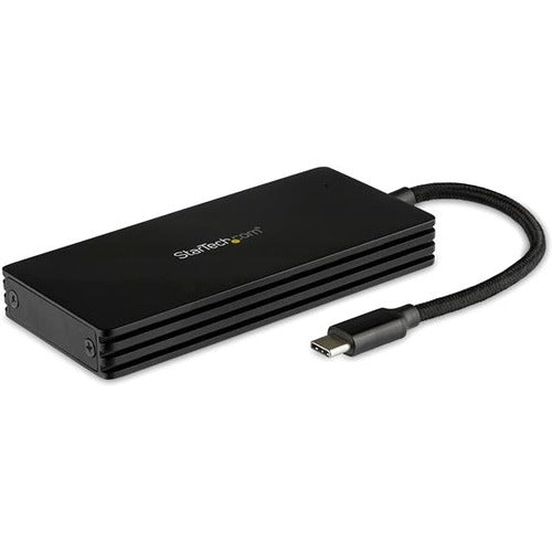 StarTech M.2 SATA SSD Enclosure for USB-C Devices - Supports 42mm, 60mm, 80mm Drives - USB 3.1 Gen 2 External Drive Case