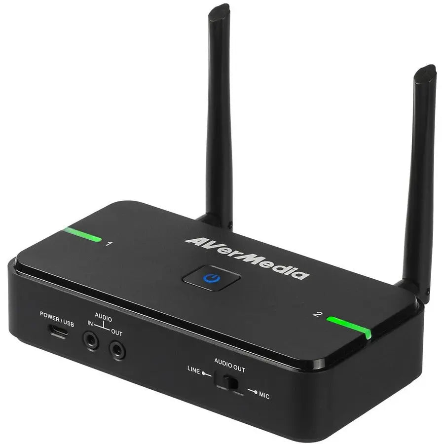 AVerMedia AW315S Wireless Microphone and Receiver – TAA and NDAA Compliant