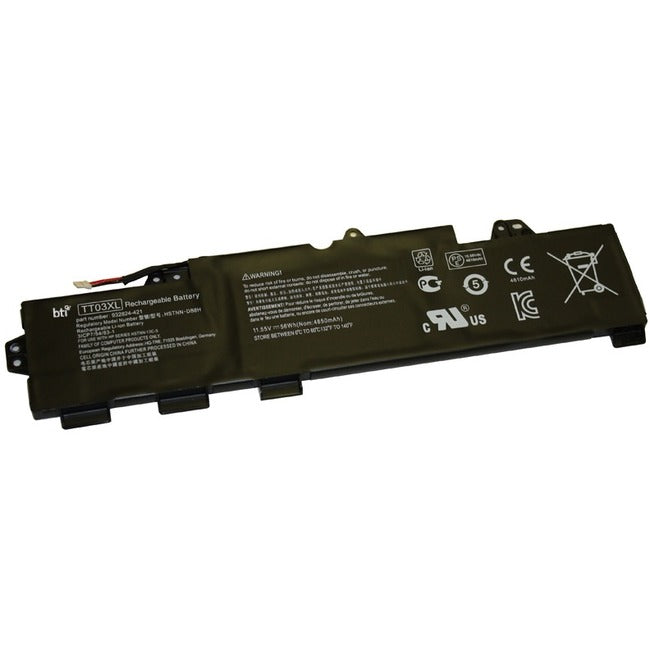 BTI TT03XL-BTI 11.55V 56Wh Li-ion Battery for HP ZBook 15U G5 and Elitebook 755 G5, 850 G5
