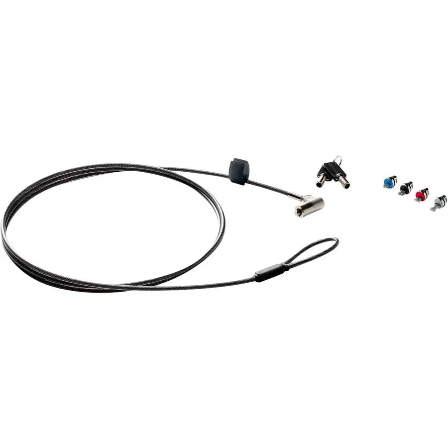 HP Sure Key 6ft Galvanized Steel Cable Lock for Notebooks and Docking Stations