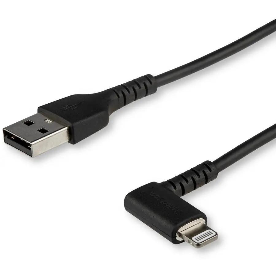 StarTech.com 1m Angled Lightning to USB-A Charging and Data Cable RUSBLTMM1MBR by StarTech.com