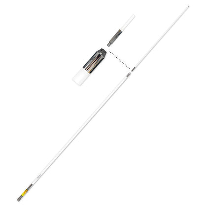 Shakespeare 399-1M 9'6" VHF Antenna with Mast Mount for Marine and Communication Use