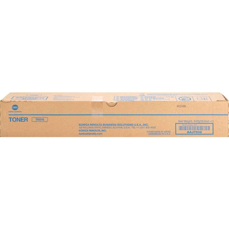 Konica Minolta Original Black Toner Cartridge AAJ7030 for Bizhub 458e, 558e, and 658e