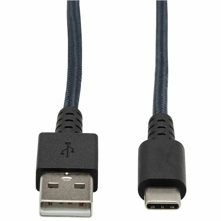 Eaton Tripp Lite Series U038-010-GY-MAX Heavy-Duty USB A to USB-C Cable, 10 ft, Gray by EATON TRIPP LITE SERIES CONNECTIVIT