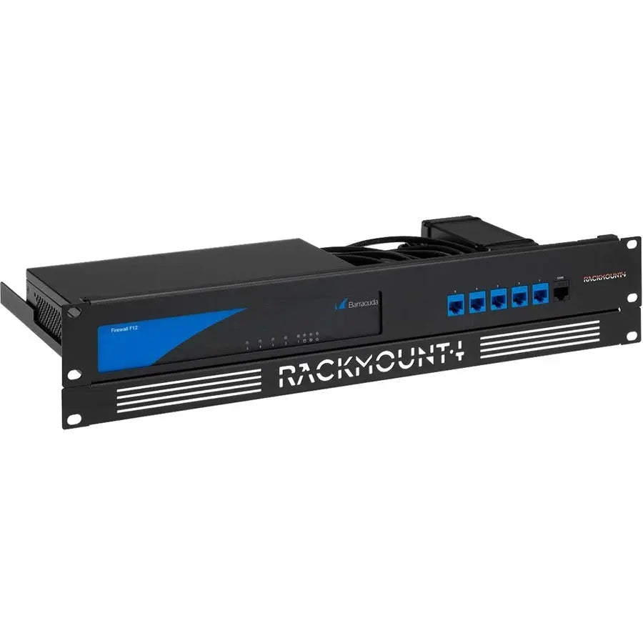 RACKMOUNT.IT BC-Rack RM-BC-T2 Rackmount Kit for Barracuda Devices in 19-Inch Rack, Jet Black