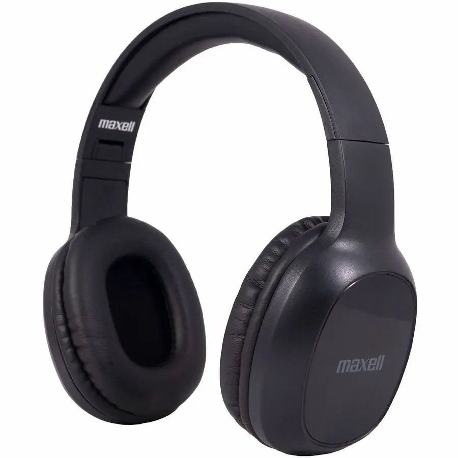 Maxell Bass 13 Wireless Headphones with Mic Bluetooth – Enhanced Bass, Noise Isolating Earpads, 20 Hours Playtime