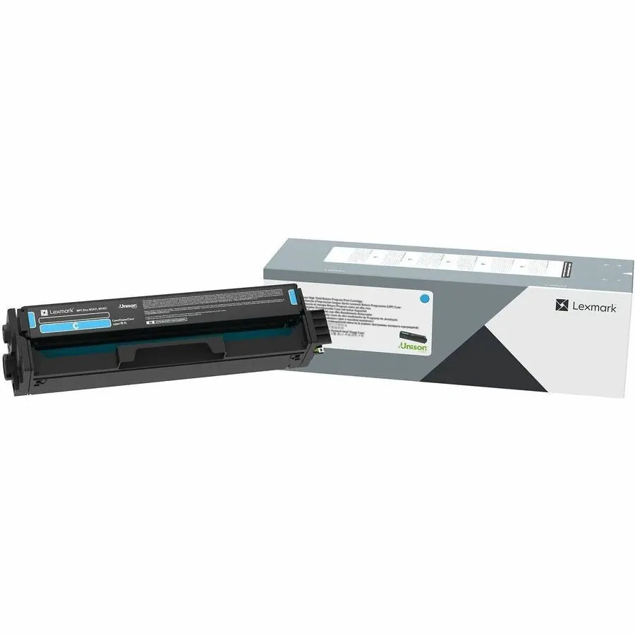 Lexmark Unison Original Standard Yield Cyan Laser Toner Cartridge (Part #20N10C0) for CX331, CS431 Series