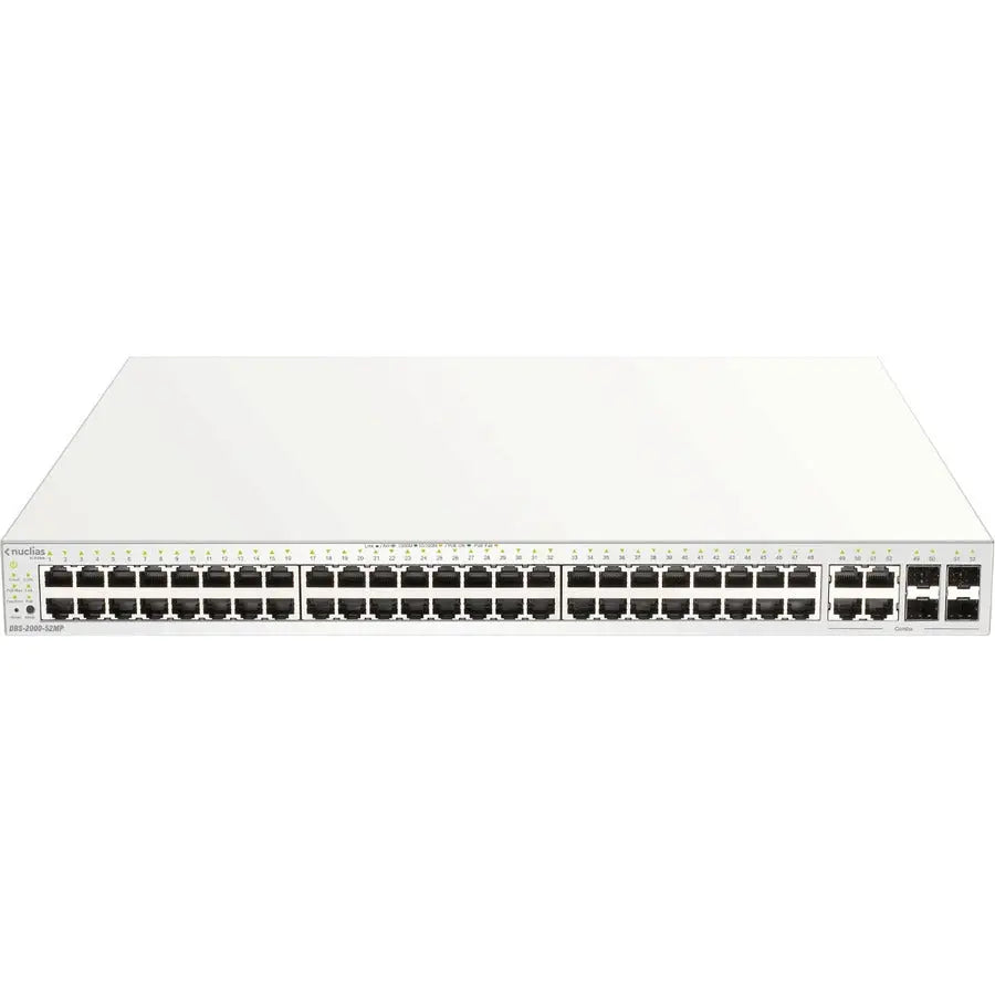 D-Link DBS-2000-52MP 52-Port Nuclias Cloud-Managed PoE Switch for Enterprise Networking