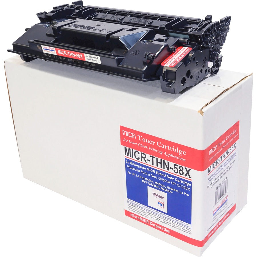 microMICR MICR Toner Cartridge for HP LaserJet Pro M404 and MFP M428 Series – High-Yield MICR Ink for Secure Check Printing (Part No. MICR-THN-58X)