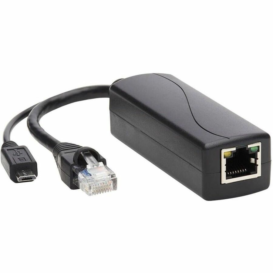 Eaton Tripp Lite Series NPOE-SPL-G-5VMU PoE Splitter for Ethernet and USB Micro-B Devices