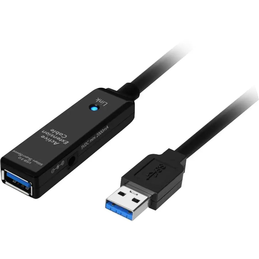 SIIG 25M USB 3.0 Active Repeater Cable - 25 Feet for Extended Data Transmission