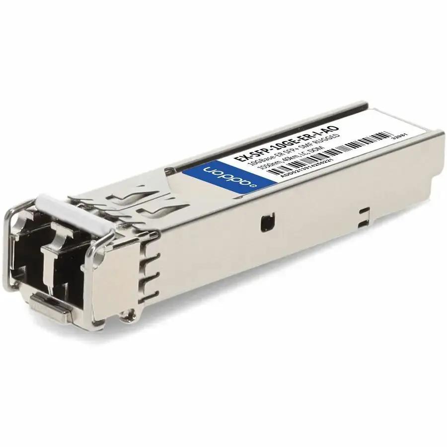 AddOn Juniper EX-SFP-10GE-ER-I-AO 10GBase-ER SFP+ Transceiver for Long-Range Fiber Connectivity by ADDON