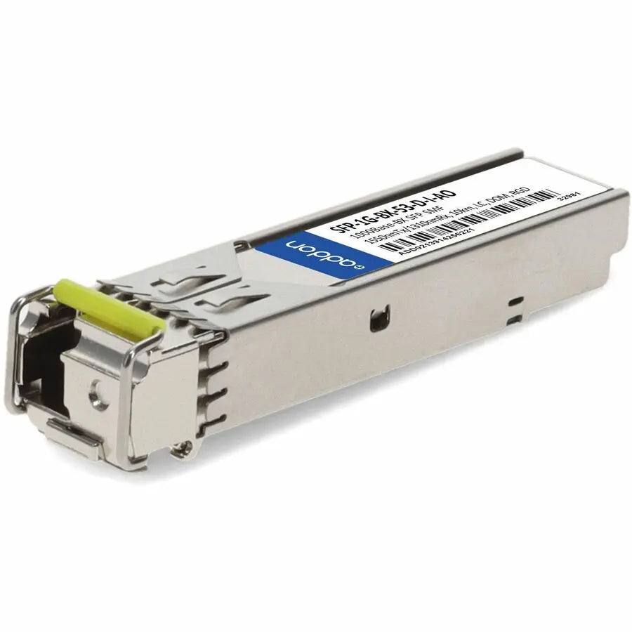 AddOn SFP-1G-BX-53-D-I-AO MSA TAA Compliant 1000Base-BX SFP Transceiver