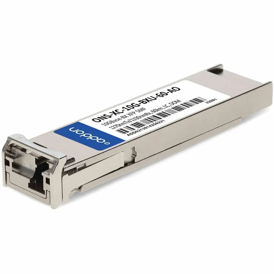 AddOn Cisco ONS-XC-10G-BXU-60 Compatible XFP Module – 10GBase-BX Single-Mode Fiber Transceiver