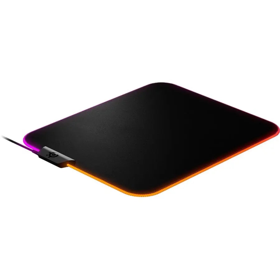 SteelSeries QcK Prism Cloth RGB Gaming Mouse Pad with Dynamic Lighting and Non-Slip Base