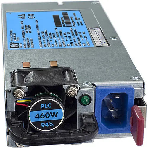 HPE Sourcing 503296-B21 AC Power Supply – 460W, Reliable and Energy Star Certified