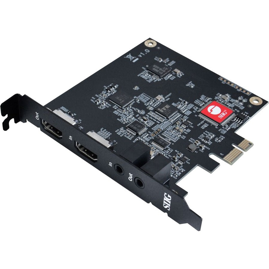 SIIG Live Game HDMI Capture PCIe Card CE-H25111-S1 for 1080p Streaming and Recording