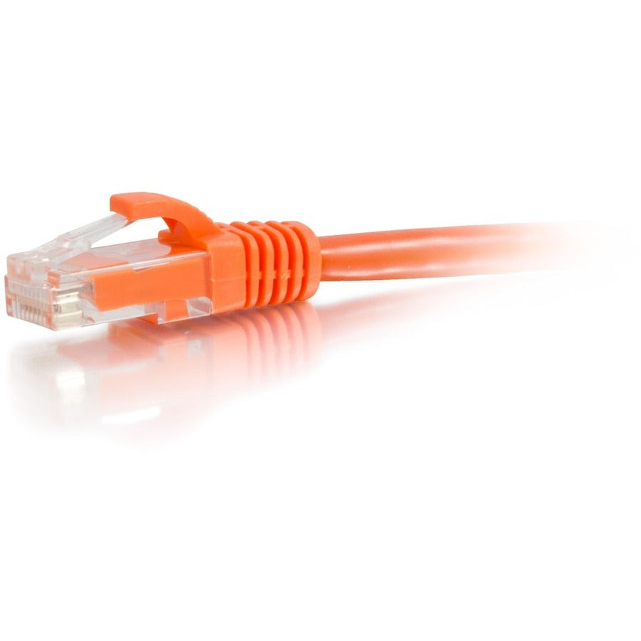C2G 50840 Cat6a Snagless Unshielded Ethernet Patch Cable, 5 ft, Orange