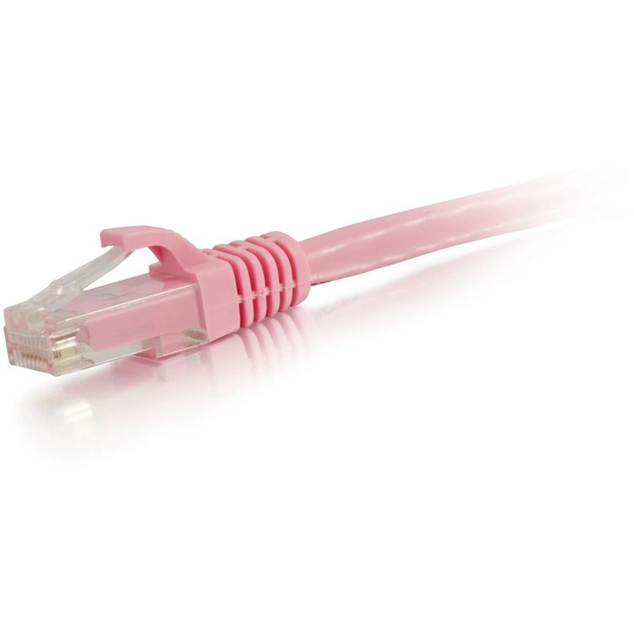 C2G 50864 Cat6a Snagless Unshielded Ethernet Patch Cable, 10 ft, Pink
