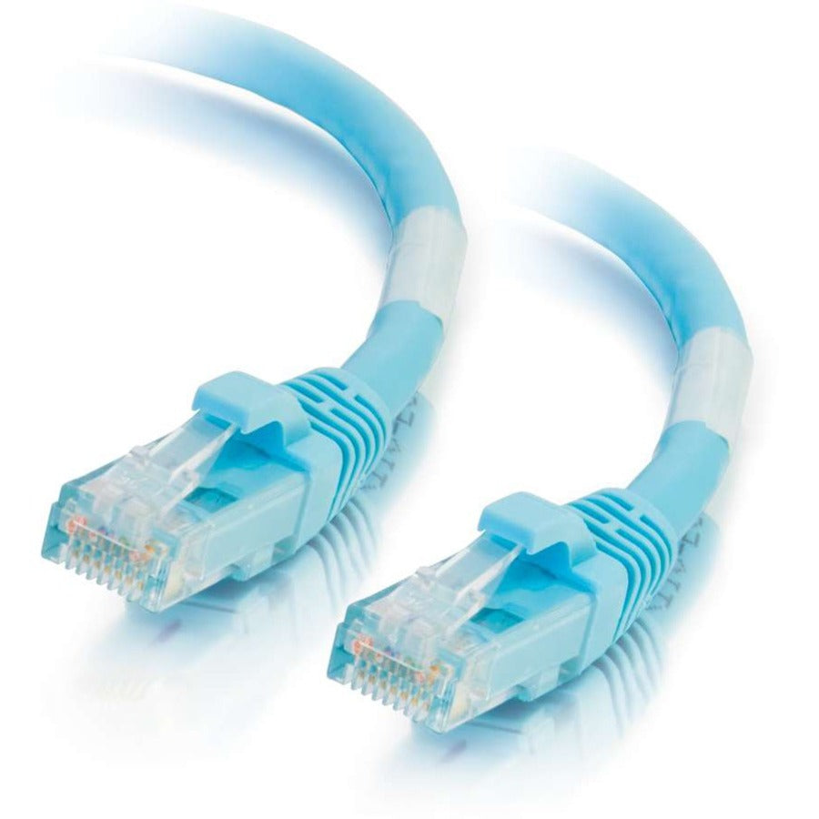 Legrand Group C2G 50ft Cat6a Snagless Unshielded Ethernet Patch Cable - Aqua
