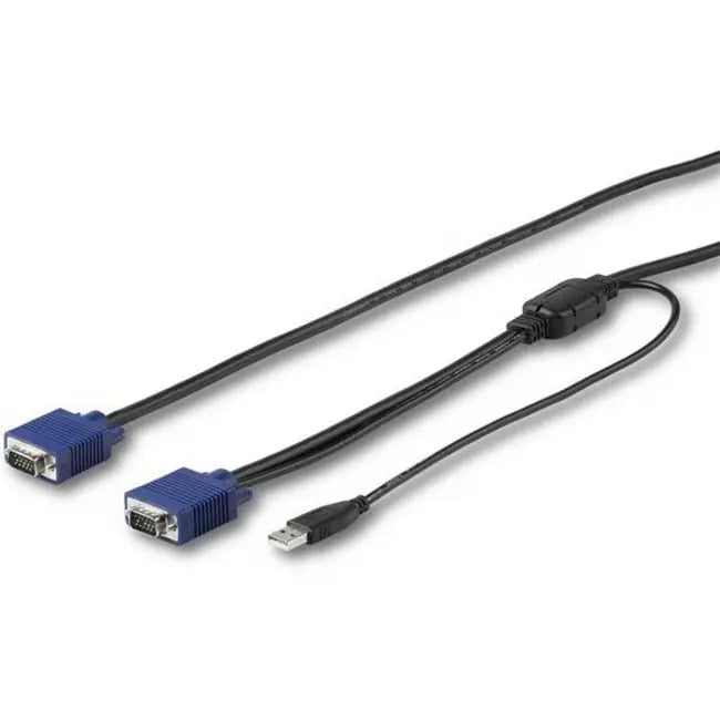 StarTech.com RKCONSUV6 6 ft. USB KVM Cable for Rackmount Consoles and KVM Switches