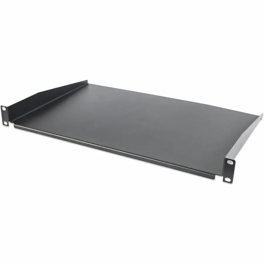IC INTRACOM 19" Cantilever Shelf, 1U Rack Mountable Steel Shelf for Network Equipment