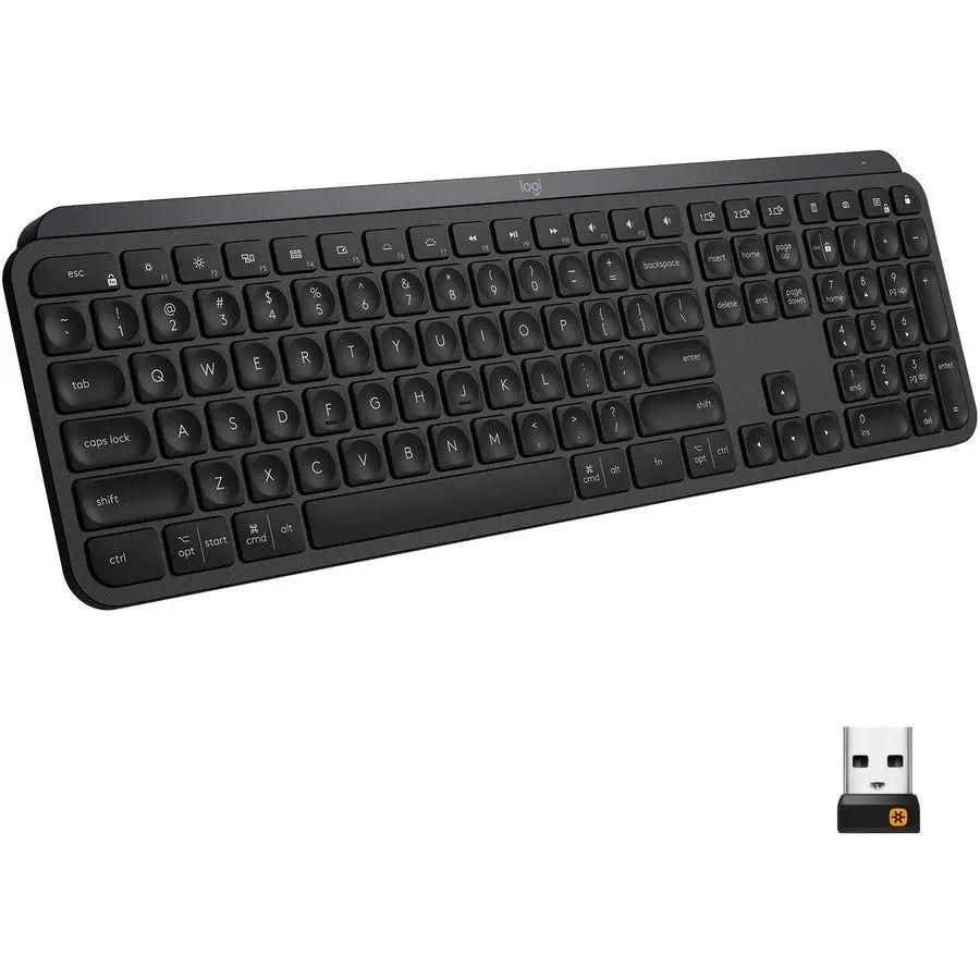 Logitech MX Keys Wireless Keyboard – Versatile, Rechargeable, Multi-Device Keyboard for Creative and Professional Use