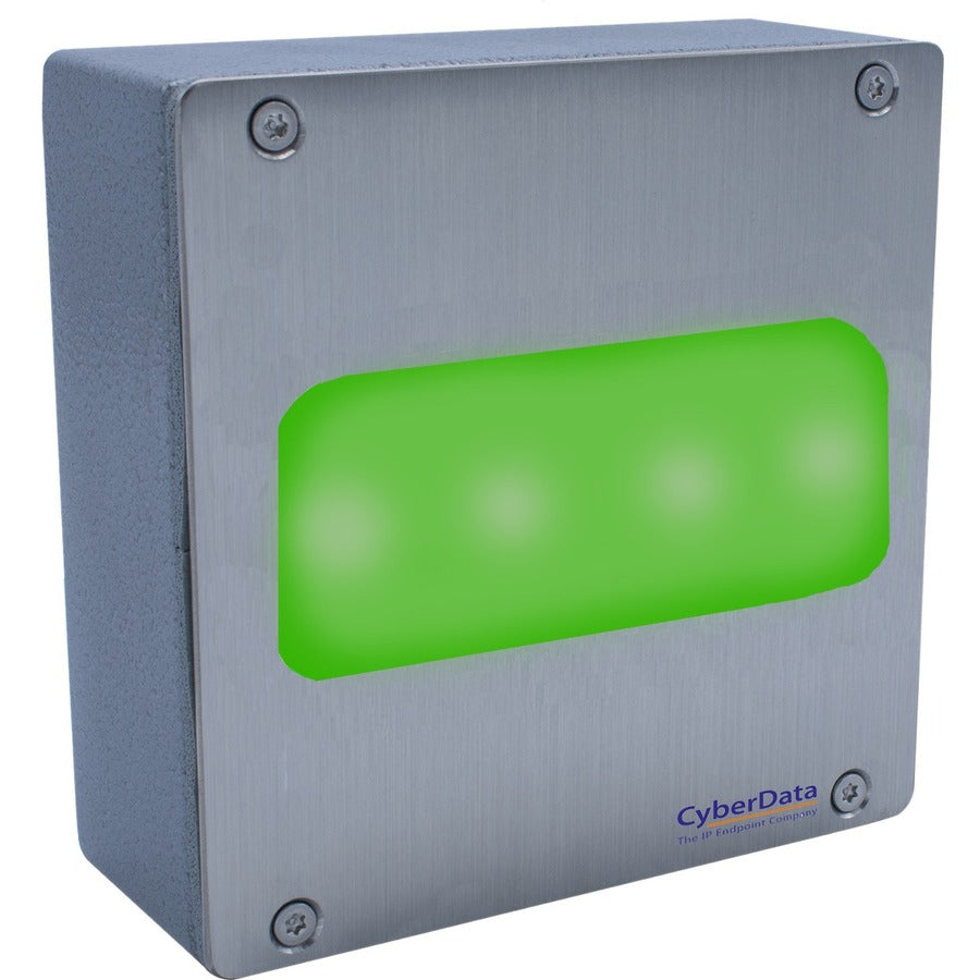 CyberData InformaCast Enabled Outdoor RGB (Multi-Color) Strobe - Security and Visual Alert Light