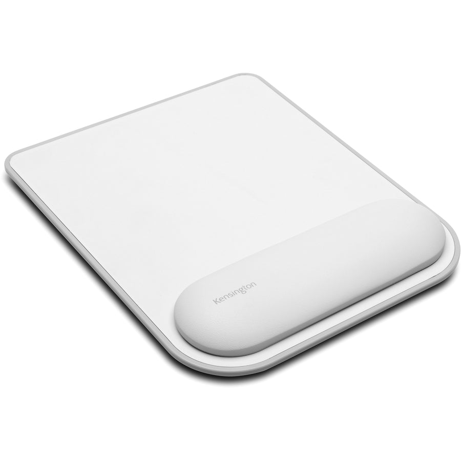 Kensington ErgoSoft Wrist Rest Mouse Pad for Standard Mouse - Ergonomist Approved, Faux Leather with Gel Support