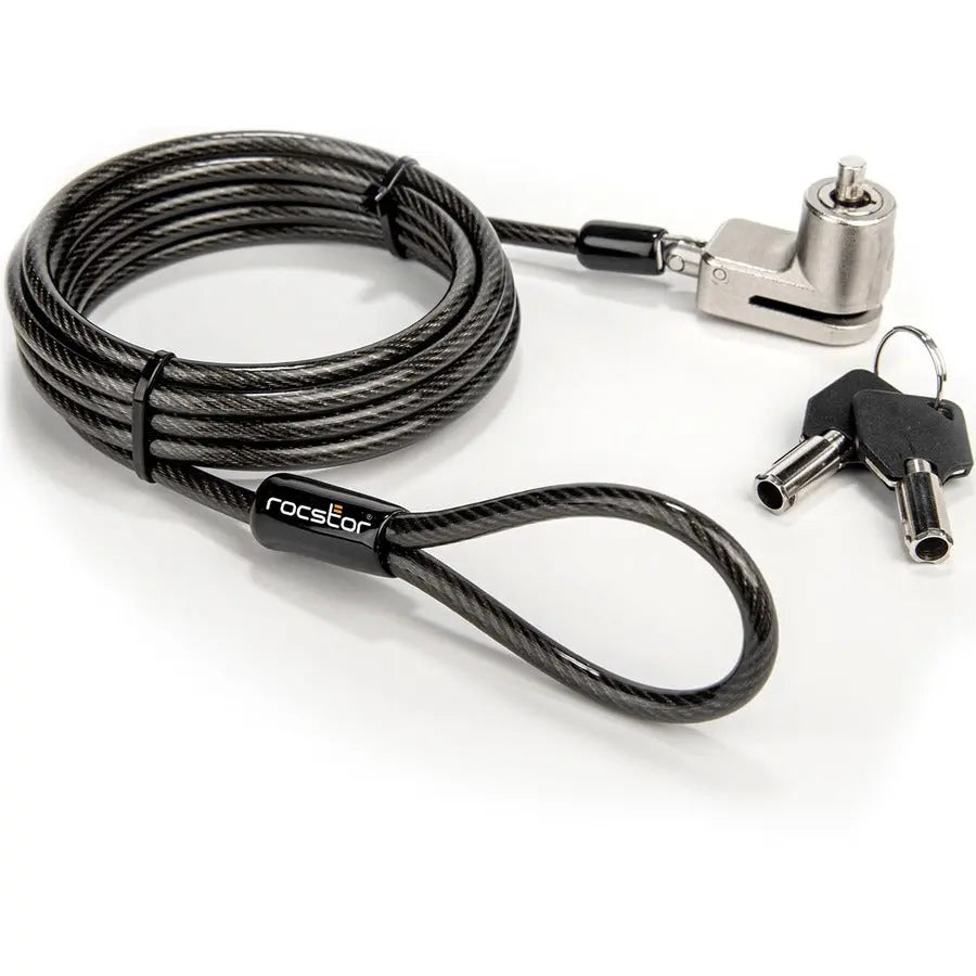 Rocstor Rocbolt S24 Security Cable Lock for Microsoft Surface Tablets with 6 ft Heavy-Duty Steel Cable and Keyed Lock