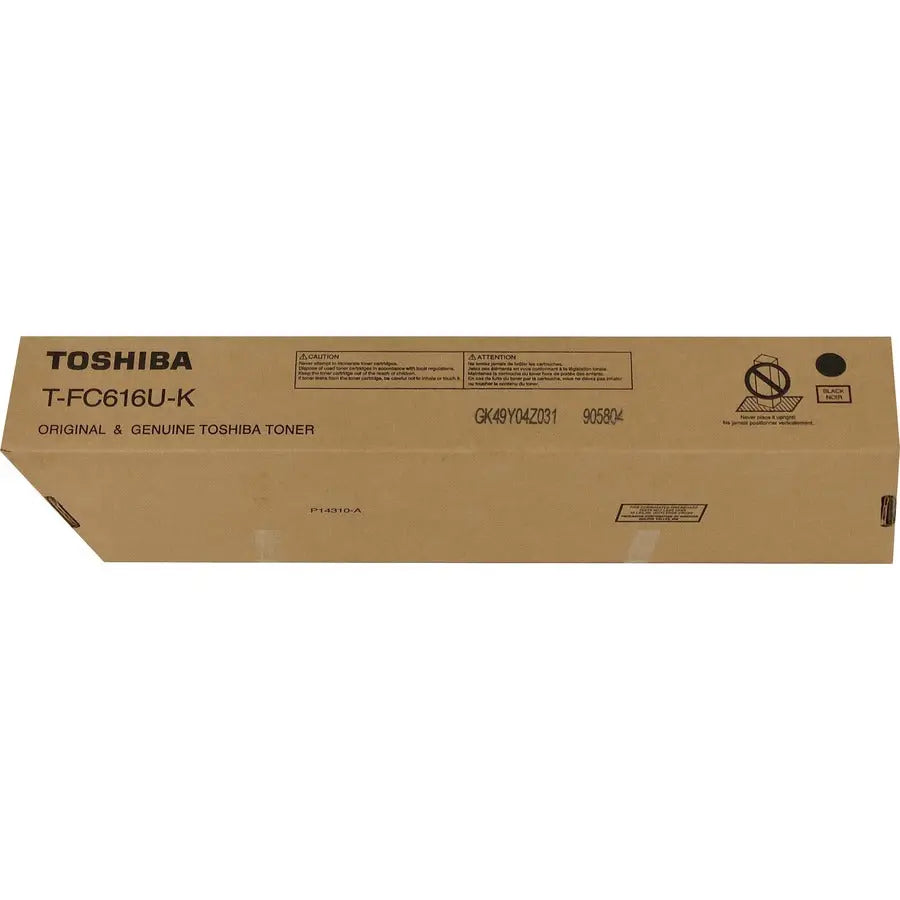 Toshiba Original TFC616UK Black Laser Toner Cartridge for e-Studio Series - 106,600 Pages Yield