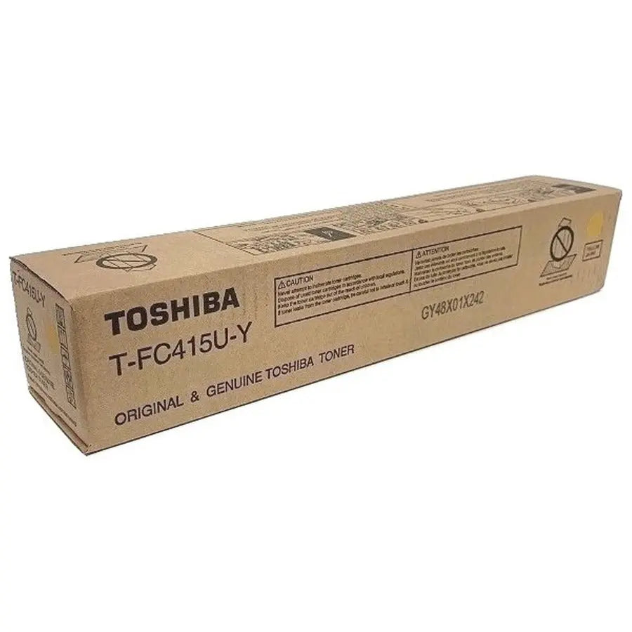 Toshiba TFC415UY Original Yellow Laser Toner Cartridge for e-Studio 2515/3515 Series
