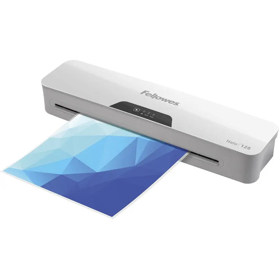 Fellowes Halo™ 125 Thermal Laminator with 25 Pouch Starter Kit and InstaHeat Technology