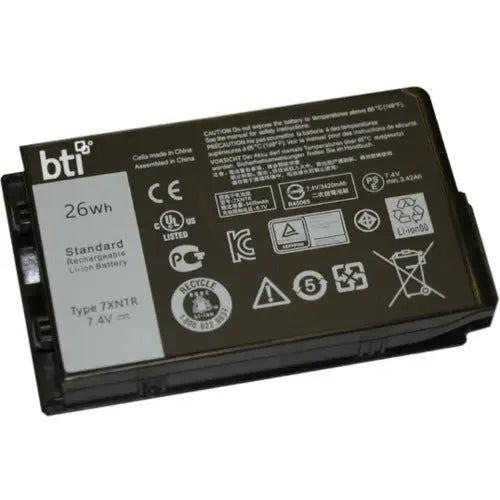 BTI Lithium-Ion 2-Cell 7.4V Battery for Dell Latitude 12 7202 & Rugged Tablet – Reliable Power Solution