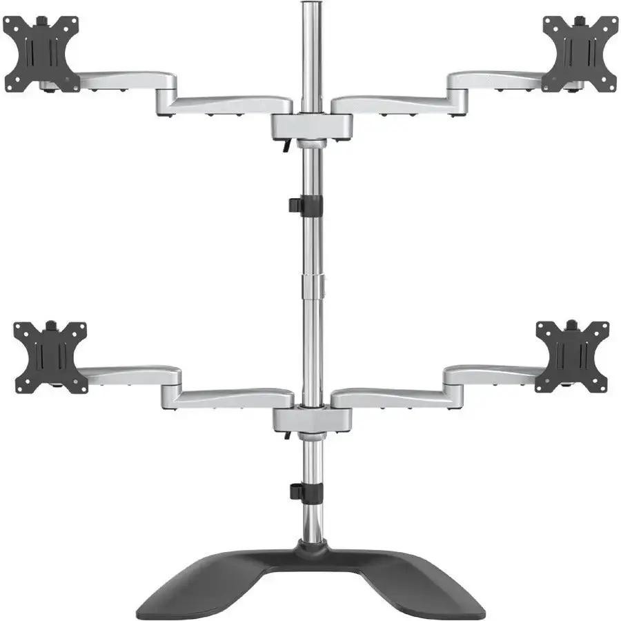 StarTech.com Quad Monitor Stand ARMQUADSS – Adjustable VESA 4 Monitor Mount for 32-Inch Screens with Articulating Arms and Cable Management by StarTech.com