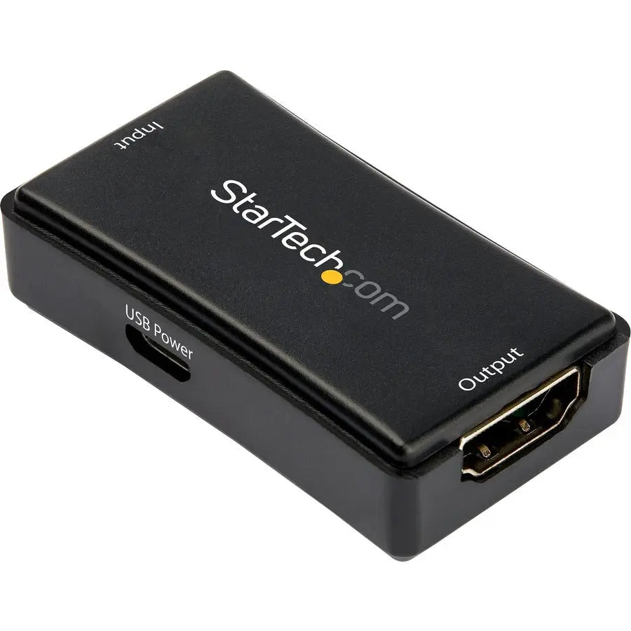 StarTech.com HDBOOST4K2 4K HDMI Signal Amplifier and Extender for Ultra HD Video