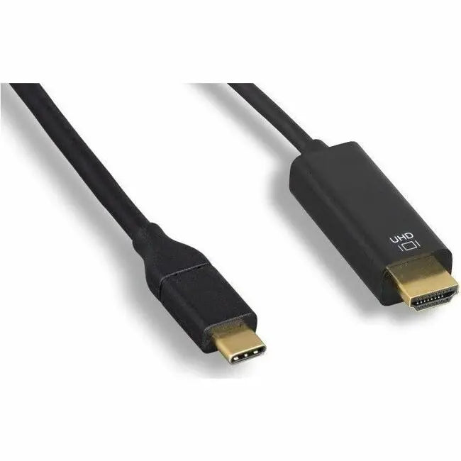 Axiom USB-C Male to HDMI Male Adapter Cable - 3ft, Black | Supports 4K @ 60Hz, HDCP, USB 3.1