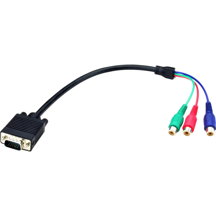 Black Box VGA to Component Adapter Cable - 40 cm (AVS-CBL-VG-CM)