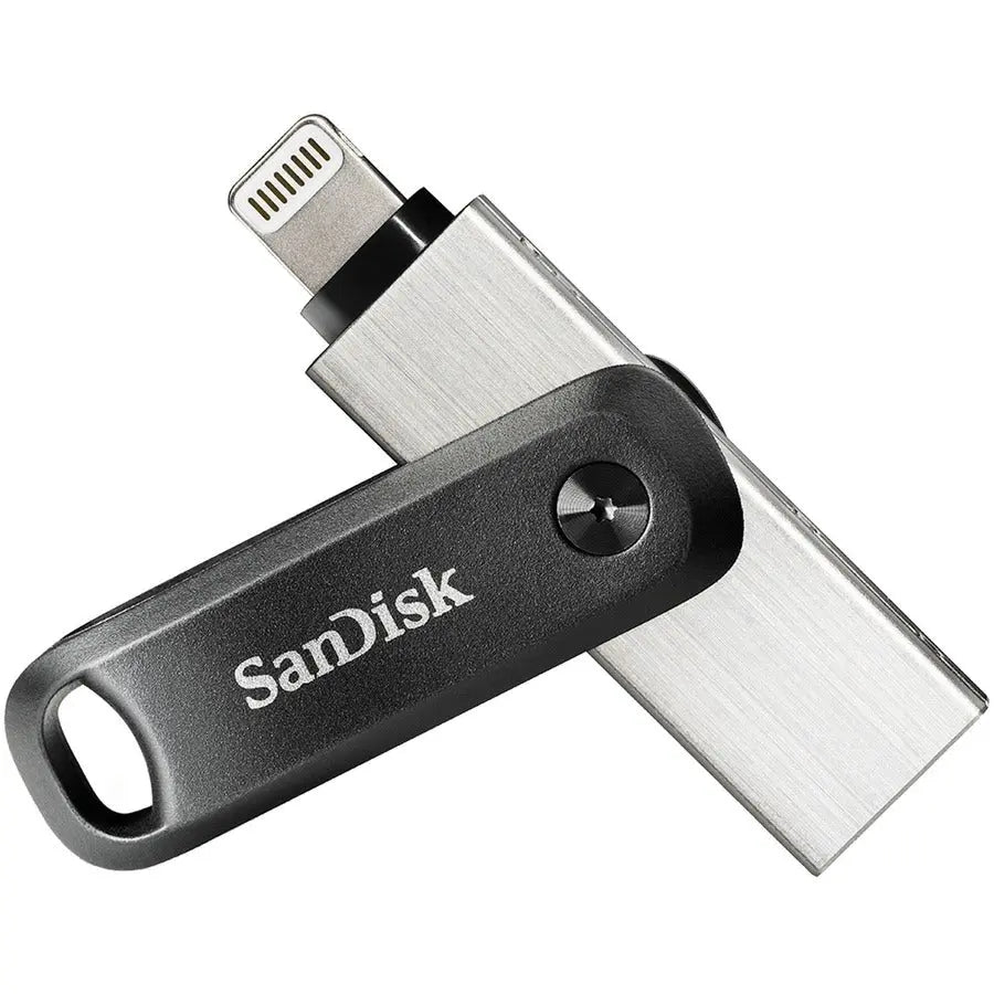 SanDisk iXpand™ Flash Drive Go 128GB – Portable Lightning USB 3.0 Storage for iPhone and iPad
