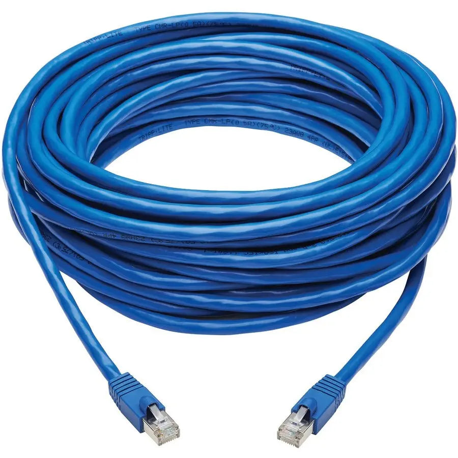 Eaton Tripp Lite Series N261P-050-BL Cat6a F/UTP Patch Network Cable, 50 Feet, Blue