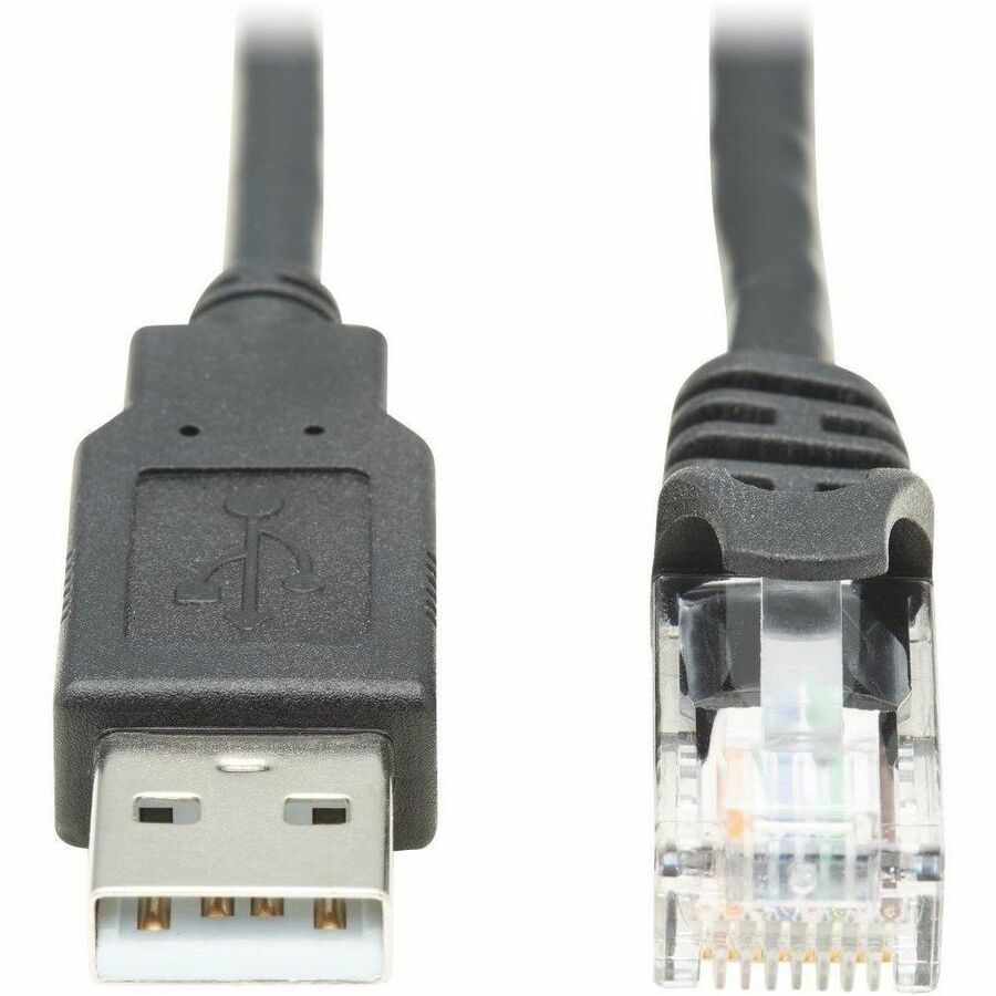 Eaton Tripp Lite Series U009-010-RJ45-X USB-A to RJ45 Cisco Rollover Console Cable, M/M