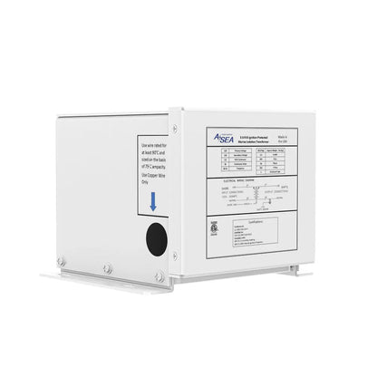 ASEA Power Systems 3.6 kVA Marine Isolation Transformer for Boat Safety and Galvanic Protection
