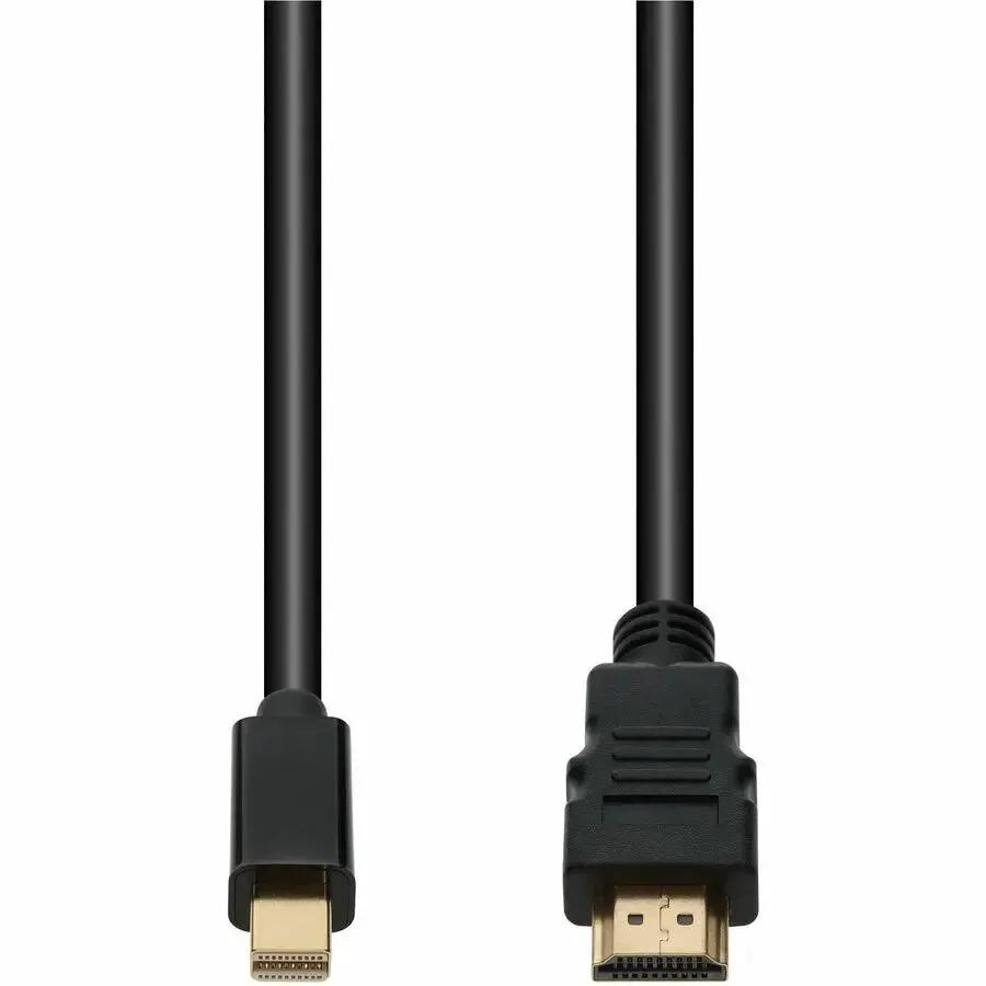 AddOn 6ft Mini DisplayPort to HDMI Male Cable - High-Resolution A/V Connection by ADDON