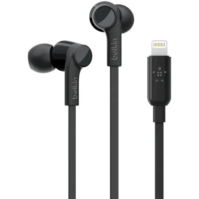 Belkin SOUNDFORM Wired Earbuds with Lightning Connector for iPhone and Apple Devices by Belkin International, Inc