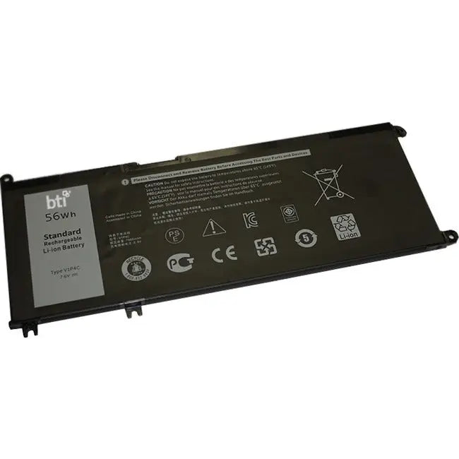 BTI V1P4C-BTI 7.6V 56Wh Lithium-Ion Battery for Dell Chromebook 13 3380