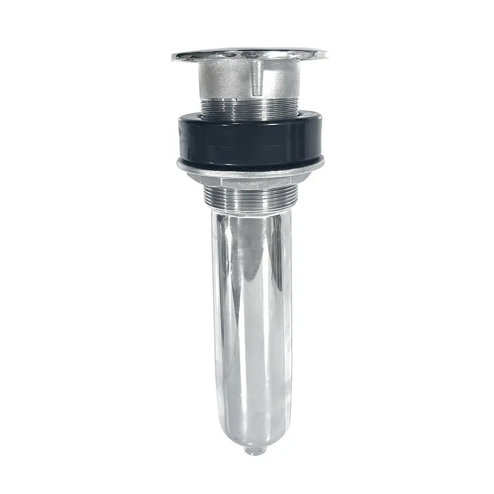 Tigress 10.5-Inch 0-Degree Swivel Rod Holder - Screwless Stainless Steel