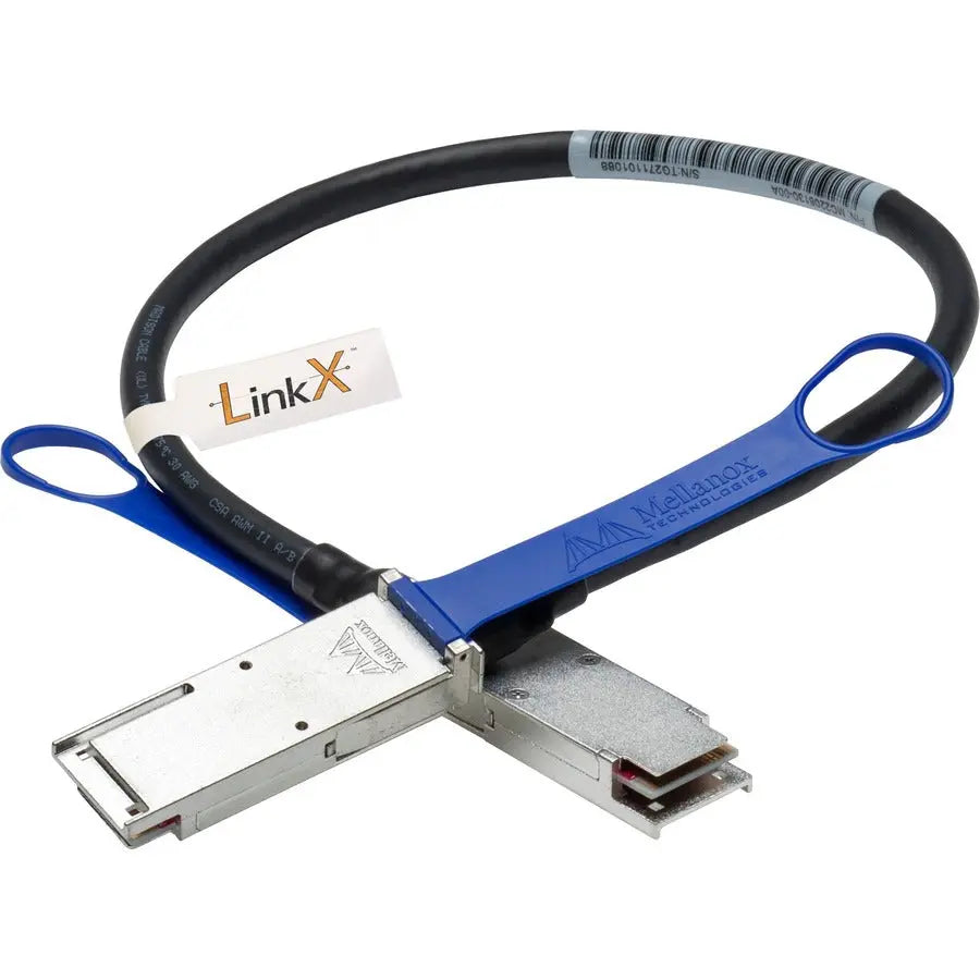 Accortec LinkX Passive Copper QSFP Cable – 2m, VPI, Up to 100Gb/s, LSZH Rated