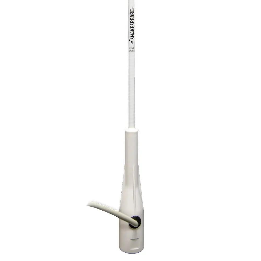 Shakespeare 4351 39-Inch AM/FM Marine Antenna with 3-Combination Design by Shakespeare